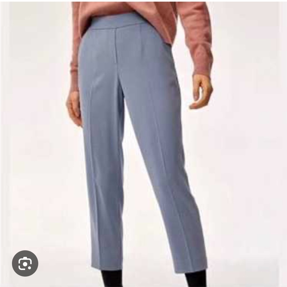 Babaton Cropped Pants Conanin Slate Blue